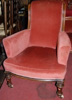 Lot 1365 - A pair of Victorian ladies and gents mahogany,...