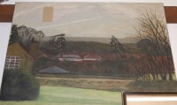 Lot 1007 - L Jonleigh - Landscape, oil on canvas, signed...