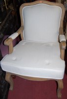 Lot 1375 - A contemporary Louis XIV style beige...