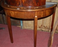 Lot 1418 - A 19th century mahogany and satinwood strung...