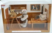 Lot 1535 - A Steiff teddy-bear workshop diorama,...