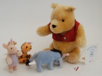 Lot 1540 - A Steiff Winnie the Pooh miniature teddy-bear...