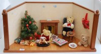 Lot 1554 - A Hermann Teddy Original diorama 'Christmas...