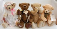 Lot 1560 - Four various Dean's Ragbook Bears, being; Leo...