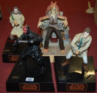 Lot 1567 - A collection of Thinkway Toys Star Wars...