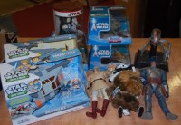 Lot 1571 - Two boxes of mixed Star Wars action figures...