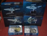 Lot 1584 - A collection of Star Trek by Eagle Moss...