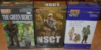 Lot 1600 - Three boxed as-issued Elite Force 1:6 scale...
