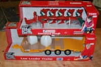 Lot 1609 - Two boxed Britains Big Farm plastic...