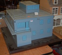 Lot 1614 - A well-made scratch built model of Duxford...