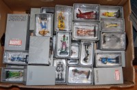 Lot 1615 - A box of Classic Marvel figurine collection by...