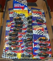 Lot 1651 - Three boxes of mixed loose and boxed diecast...