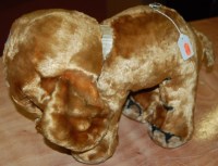 Lot 1672 - A Merrythought mohair musical elephant with...