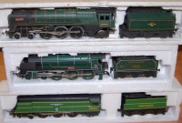 Lot 1627 - Three part-boxed Hornby locomotives, to...