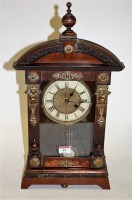 Lot 12 - A late 19th century Continental faux walnut...