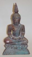 Lot 15 - A reproduction carved and painted model of a...