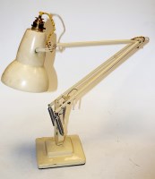 Lot 22 - A cream painted anglepoise desk lamp
