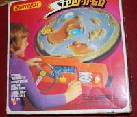Lot 74 - A boxed Matchbox Steer & Go magnetic racing set