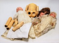 Lot 84 - An Armand Marseilles bisque head doll Flora...