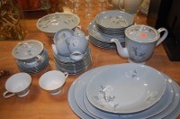 Lot 87 - A Nagoya Japanese part tea and dinner service...