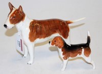 Lot 180 - A Beswick figure of a bull terrier "Romany...