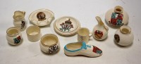 Lot 187 - A small collection of assorted Goss crested...