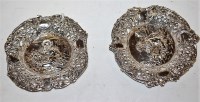 Lot 233 - A pair of late Victorian silver bonbon dishes...