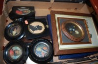 Lot 57 - A reproduction portrait miniature of Admiral...