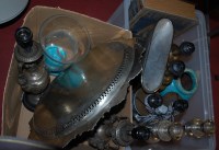 Lot 265 - Two boxes of miscellaneous items to include...