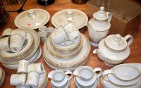 Lot 133 - A Royal Doulton part tea and dinner service in...