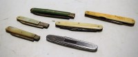 Lot 273 - A 19th century pocket fruit knife having a...