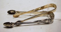 Lot 275 - A pair of Victorian silver sugar bows by...