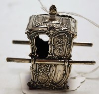 Lot 282 - An early 20th century continental silver...