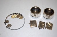 Lot 283 - A George V silver stamp case in the form of a...