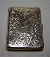 Lot 285 - A late Victorian ladies silver pocket...