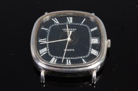 Lot 309 - A Longines gents steel cased quartz wristwatch,...