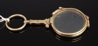 Lot 340 - A pair of Victorian gold plated lorgnettes,...