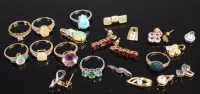 Lot 410 - A large quantity of principally 9ct gold and...