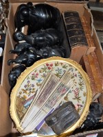 Lot 255 - A box of miscellaneous items to include...