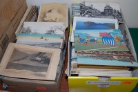 Lot 531 - Two boxes of assorted mid-20th century and...