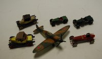 Lot 548 - A small collection of painted diecast toy...