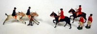 Lot 504 - A collection of Britains painted lead figures...
