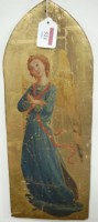Lot 521 - An early 20th century wooden hand-painted...