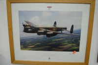 Lot 522 - A framed and glazed modern issue print of the...