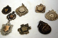 Lot 411 - A mid 20th century silver sporting medal...
