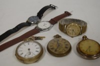 Lot 450 - A late 19th century nickel cased open faced...