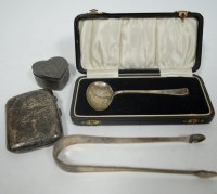 Lot 466 - A late Victorian silver pocket cigarette case,...
