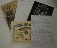 Lot 472 - A collection of assorted Elvis related...