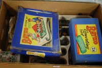 Lot 608 - A quantity of mixed Meccano and Bayko...
