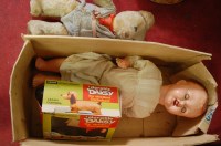 Lot 622 - A collection of mixed toys, to include;...